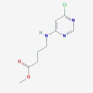 Methyl 4-((6-chloropyrimidin-4-yl)amino)butanoate