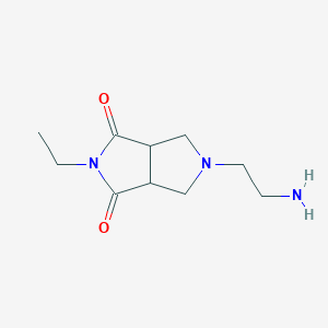 5-(2-aminoethyl)-2-ethyltetrahydropyrrolo[3,4-c]pyrrole-1,3(2H,3aH)-dione