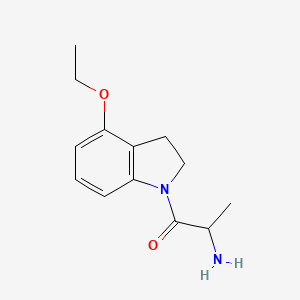 2-Amino-1-(4-ethoxyindolin-1-yl)propan-1-one
