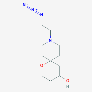 9-(2-Azidoethyl)-1-oxa-9-azaspiro[5.5]undecan-4-ol