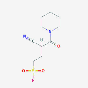 l fluoride, gamma-cyano-delta-oxo-1-Piperidinebutanesulfony