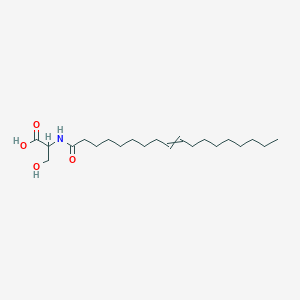 molecular formula C21H39NO4 B14791148 3-Hydroxy-2-(octadec-9-enoylamino)propanoic acid 