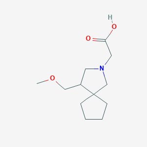 2-(4-(Methoxymethyl)-2-azaspiro[4.4]nonan-2-yl)acetic acid