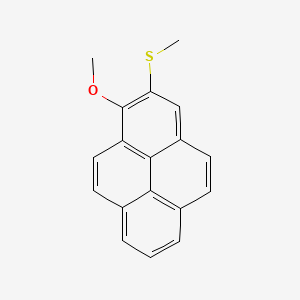 (1-Methoxypyren-2-yl)(methyl)sulfane