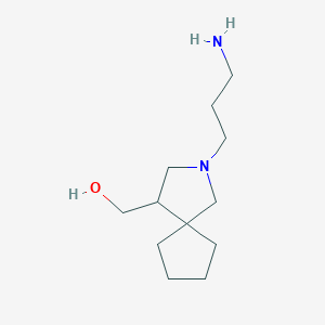 (2-(3-Aminopropyl)-2-azaspiro[4.4]nonan-4-yl)methanol