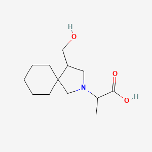 2-(4-(Hydroxymethyl)-2-azaspiro[4.5]decan-2-yl)propanoic acid