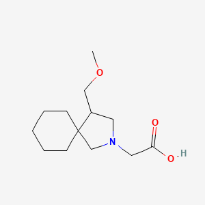 molecular formula C13H23NO3 B1479149 2-(4-(Methoxymethyl)-2-azaspiro[4.5]decan-2-yl)acetic acid CAS No. 2097956-36-8