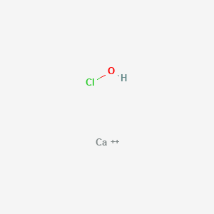 molecular formula Ca(ClO)2<br>CaCl2O2 B147915 次氯酸钙盐 CAS No. 7778-54-3