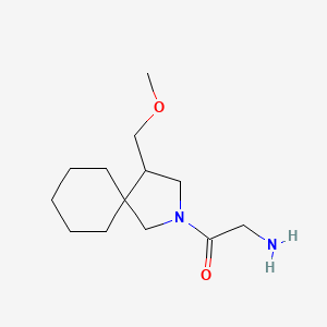 2-Amino-1-(4-(methoxymethyl)-2-azaspiro[4.5]decan-2-yl)ethan-1-one