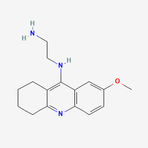 N1-(7-Methoxy-1,2,3,4-tetrahydroacridin-9-yl)ethane-1,2-diamine