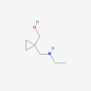 Cyclopropanemethanol, 1-[(ethylamino)methyl]-