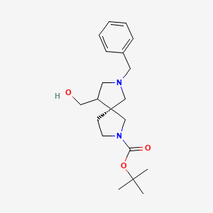 Racemic-(5S,9R)-Tert-Butyl 7-Benzyl-9-(Hydroxymethyl)-2,7-Diazaspiro[4.4]Nonane-2-Carboxylate