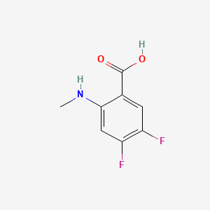 4,5-Difluoro-2-(methylamino)benzoic acid