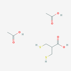 2-Acetylthiomethyl-3-acetylthiopropionic acid