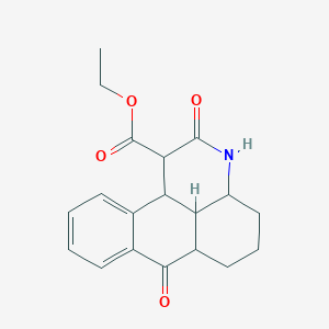 Ethyl 8,15-dioxo-14-azatetracyclo[7.7.1.02,7.013,17]heptadeca-2,4,6-triene-16-carboxylate