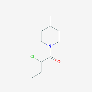 molecular formula C10H18ClNO B1479188 2-Chloro-1-(4-methylpiperidin-1-yl)butan-1-one CAS No. 2090853-83-9