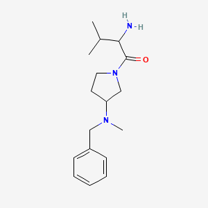 2-Amino-1-((S)-3-(benzyl(methyl)amino)pyrrolidin-1-yl)-3-methylbutan-1-one