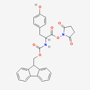 (2,5-dioxopyrrolidin-1-yl) 2-(9H-fluoren-9-ylmethoxycarbonylamino)-3-(4-hydroxyphenyl)propanoate