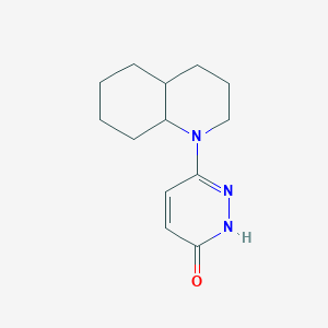 6-(octahydroquinolin-1(2H)-yl)pyridazin-3-ol