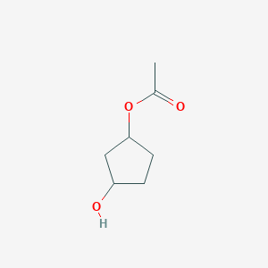 3-Acetoxy-5-hydroxy-cyclopentane