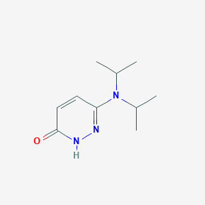 molecular formula C10H17N3O B1479242 6-(Diisopropylamino)pyridazin-3-ol CAS No. 2092793-89-8