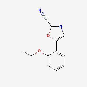 5-(2-Ethoxyphenyl)oxazole-2-carbonitrile