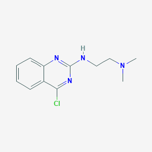 N1-(4-chloroquinazolin-2-yl)-N2,N2-dimethylethane-1,2-diamine