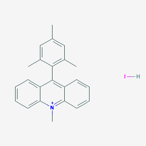 9-Mesityl-10-methylacridin-10-ium hydroiodide