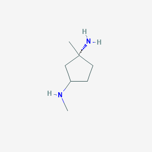 (1S,3R)-N1,3-dimethylcyclopentane-1,3-diamine