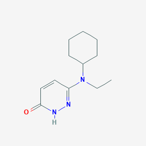 6-(Cyclohexyl(ethyl)amino)pyridazin-3-ol