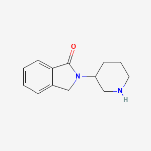 2-piperidin-3-yl-3H-isoindol-1-one