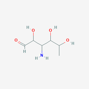 3-Amino-2,4,5-trihydroxyhexanal