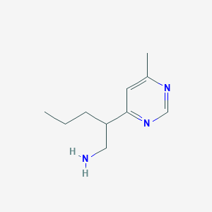 2-(6-Methylpyrimidin-4-yl)pentan-1-amine