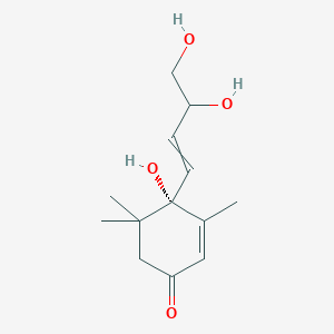 (4S)-4-(3,4-dihydroxybut-1-enyl)-4-hydroxy-3,5,5-trimethylcyclohex-2-en-1-one