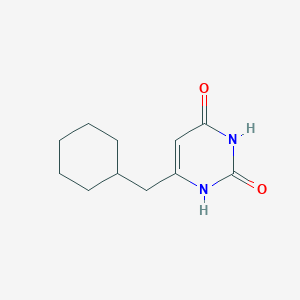 6-(cyclohexylmethyl)pyrimidine-2,4(1H,3H)-dione