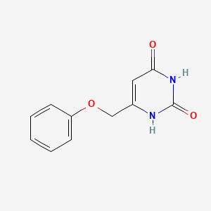 6-(phenoxymethyl)pyrimidine-2,4(1H,3H)-dione