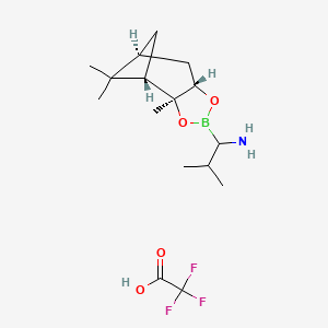 (R)-BoroVal-(+)-Pinanediol trifluoroacetate