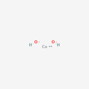 molecular formula CoH4O2 B147931 Cobalt hydroxide (Co(OH)2) CAS No. 21041-93-0