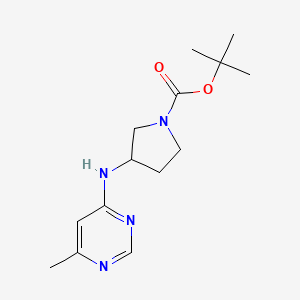 (R)-tert-Butyl 3-((6-methylpyrimidin-4-yl)amino)pyrrolidine-1-carboxylate