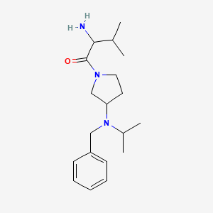 2-Amino-1-((S)-3-(benzyl(isopropyl)amino)pyrrolidin-1-yl)-3-methylbutan-1-one