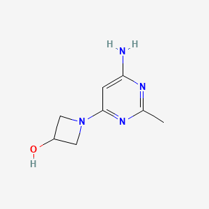 1-(6-Amino-2-methylpyrimidin-4-yl)azetidin-3-ol