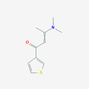 3-(Dimethylamino)-1-thiophen-3-ylbut-2-en-1-one