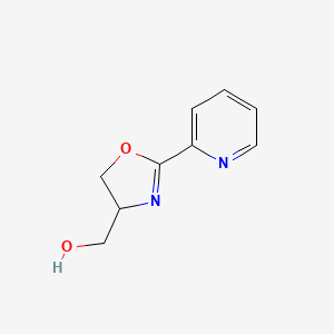 (2-Pyridin-2-yl-4,5-dihydro-1,3-oxazol-4-yl)methanol