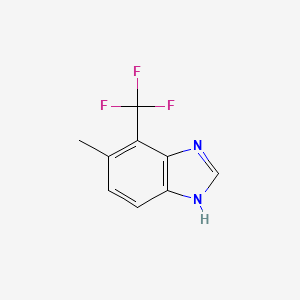 5-Methyl-4-(trifluoromethyl)-1H-benzo[d]imidazole