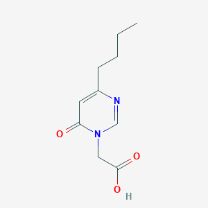 molecular formula C10H14N2O3 B1479332 2-(4-butyl-6-oxopyrimidin-1(6H)-yl)acetic acid CAS No. 2098085-87-9