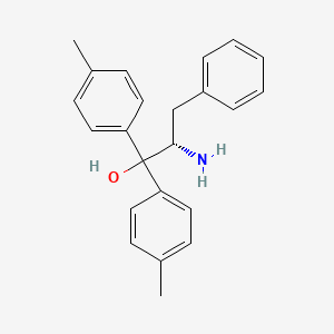 (2S)-2-amino-1,1-bis(4-methylphenyl)-3-phenylpropan-1-ol