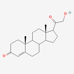 (10R,13S)-17-(2-hydroxyacetyl)-10,13-dimethyl-1,2,6,7,8,9,11,12,14,15,16,17-dodecahydrocyclopenta[a]phenanthren-3-one