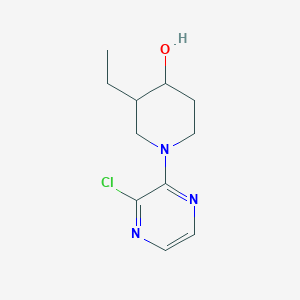 1-(3-Chloropyrazin-2-yl)-3-ethylpiperidin-4-ol