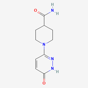 1-(6-Hydroxypyridazin-3-yl)piperidine-4-carboxamide