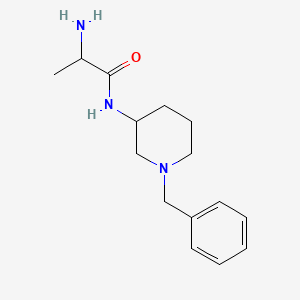 2-Amino-N-((S)-1-benzylpiperidin-3-yl)propanamide